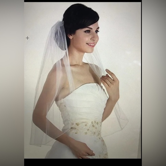 Accessories - 💕Single layer wedding veil.